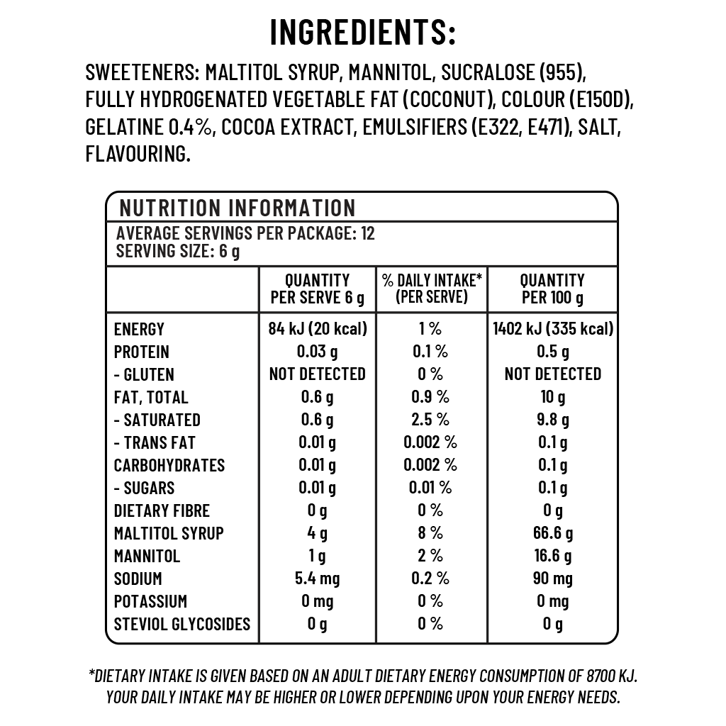 Vanilla & Choc Mix - 70g