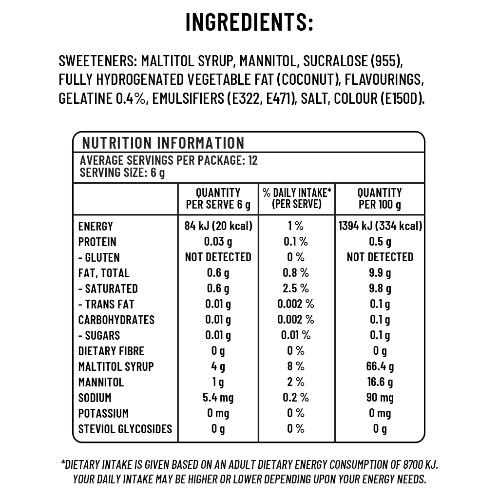 Caramel Mix Chews  - 70g