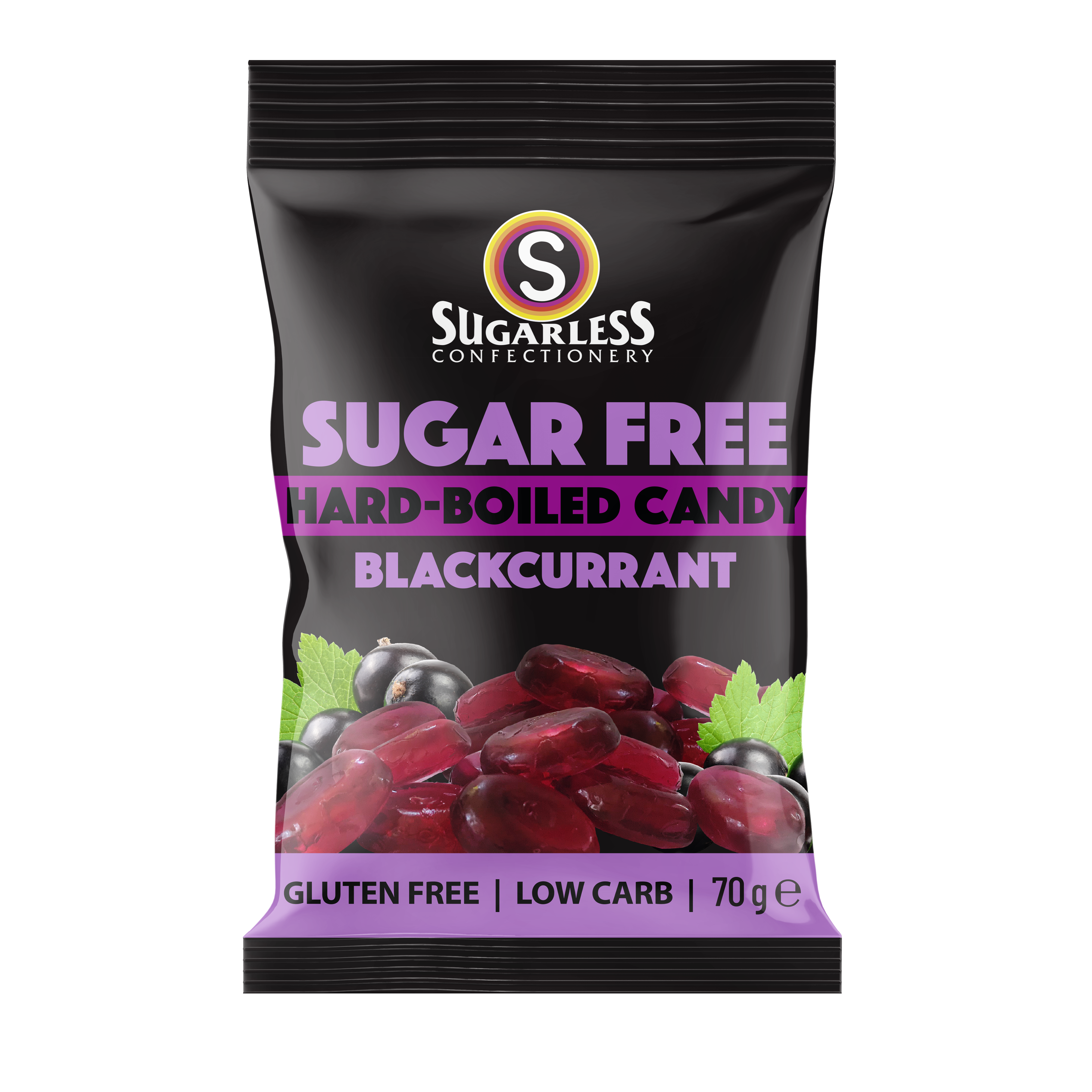 Aura Blackcurrent Hard Boiled Candy