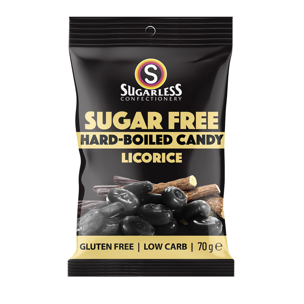 Aura Licorice Hard Boiled  Candy