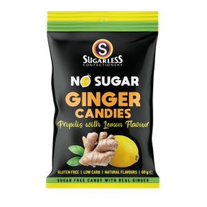 Propolis with Lemon flavour Ginger Candies
