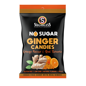 Orange & Turmeric flavoured Ginger Candies