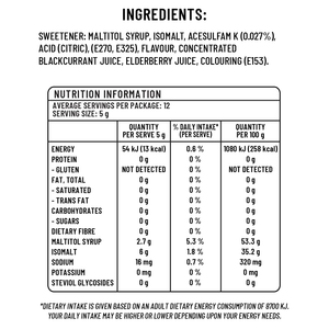 Aura Blackcurrent Hard Boiled Candy